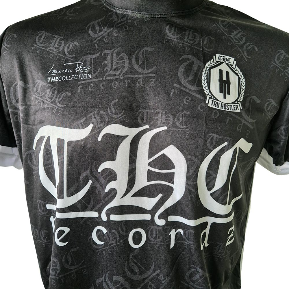 THC Recordz Limited Edition Soccer Jersey - Black - Afbeelding 3