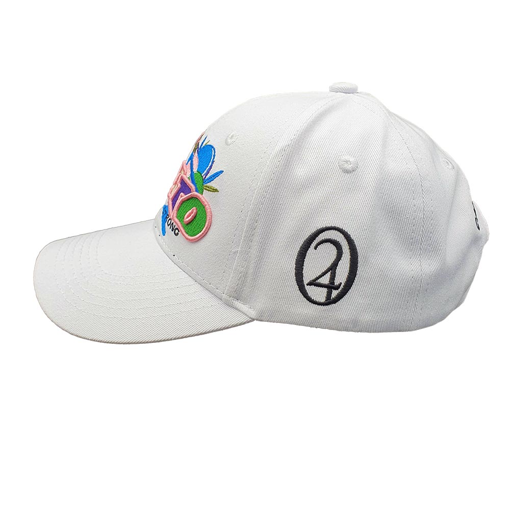 Gelato Strain Strapback Hat - White - Afbeelding 4