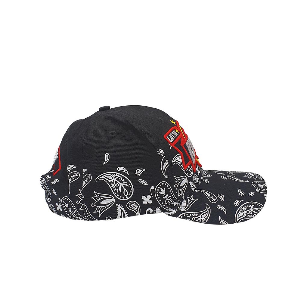 Latin Kings Paisley Strapback Hat - Afbeelding 2