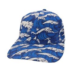 Silence Wave Allover Print FlexFit Hat