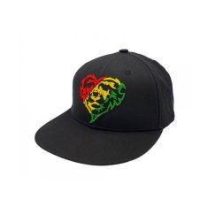 Lionhearted Rasta - Black Snapback