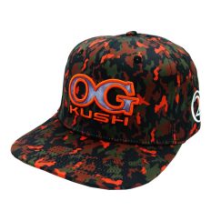 OG Kush Camo Snapback Hat