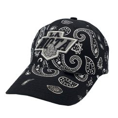 Paisley La Mota Snapback Hat - Glow in the dark