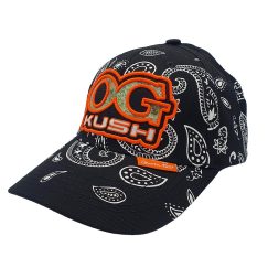Paisley OG Kush Snapback Hat - Glow in the dark