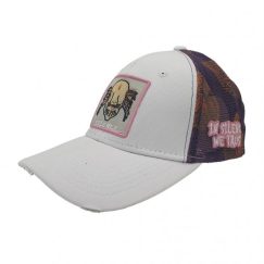 Silence - Terror Clown Trucker Snapback - White