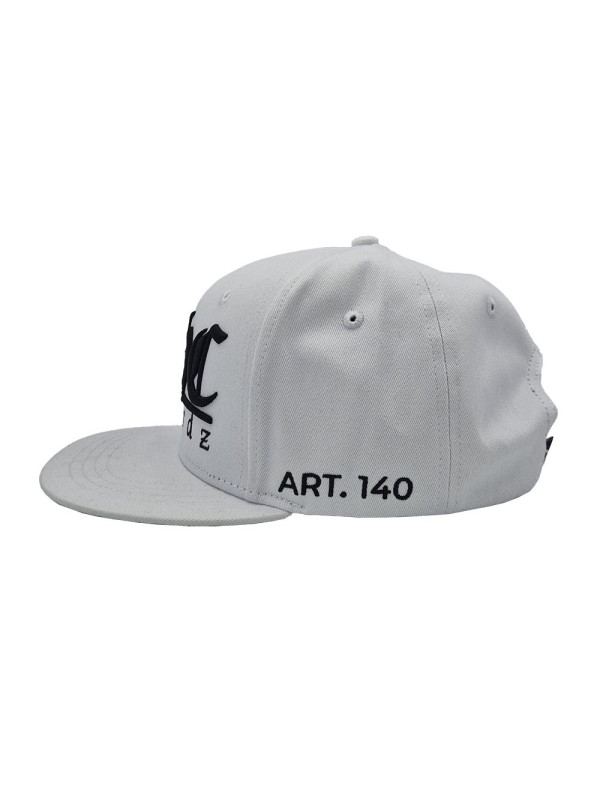 THC Records Snapback Hat - White - Afbeelding 5
